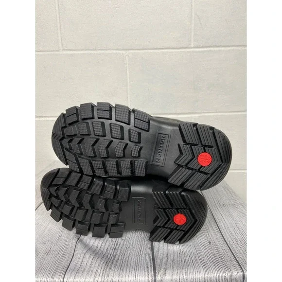Hunter‎ Intrepid Tall Snow Boots Waterproof Winter Black US 7